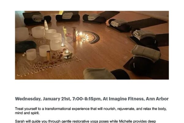 Restorative Yoga and Sound Bath